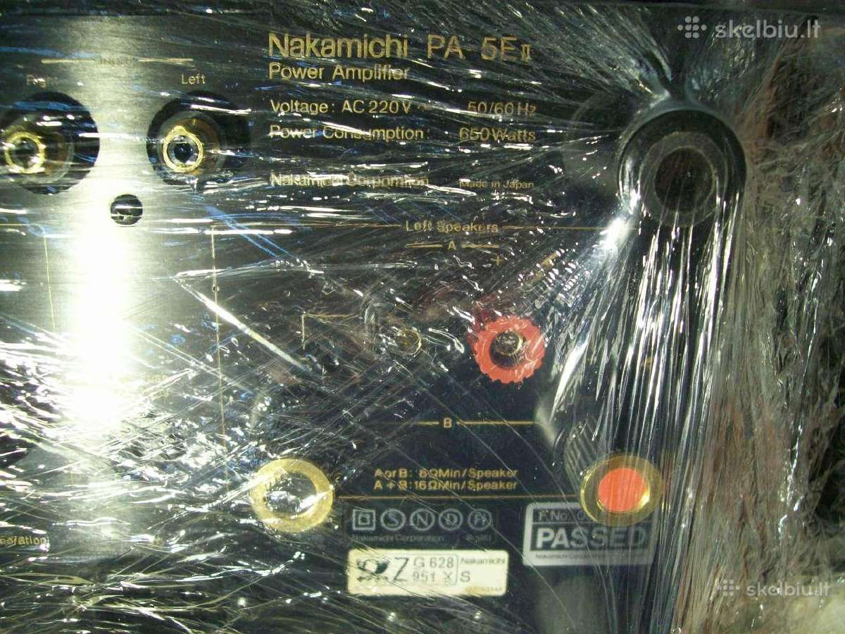 Nakamichi Pa-5e II - nuotraukos Nr. 3