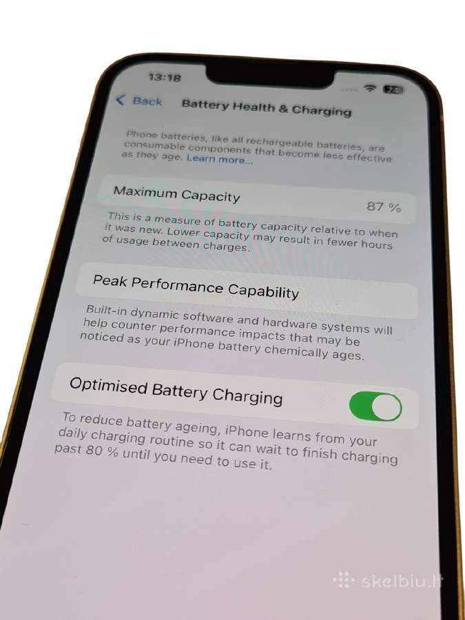 iPhone 13 128gb + 3 mėn. garantija - nuotraukos Nr. 5