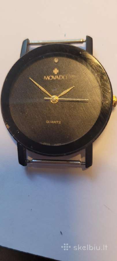 Moteriškas vintažinis Movado laikrodis kolekcijai