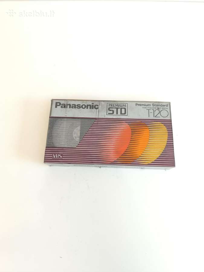 Panasonic Vhs kasetė P-std T-120