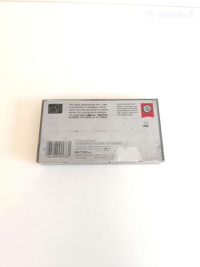 Panasonic Vhs kasetė P-std T-120 - nuotraukos Nr. 5