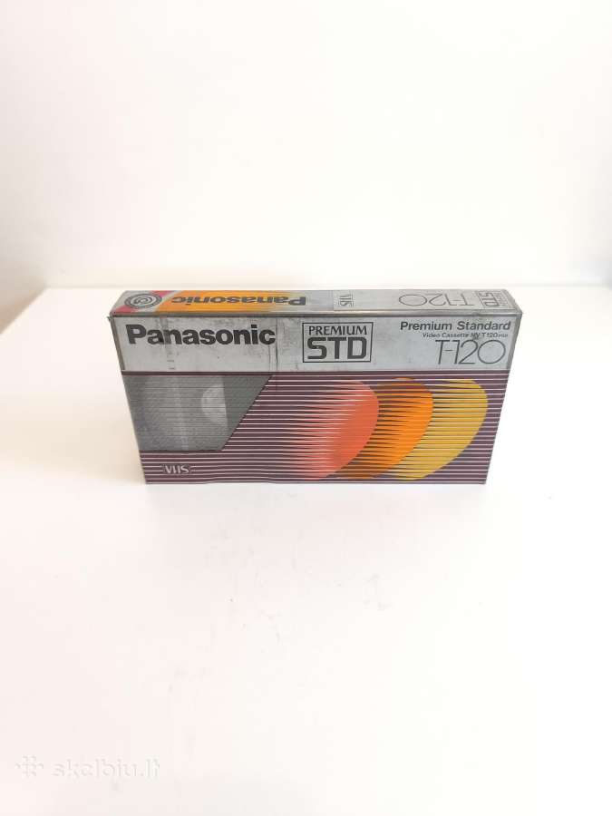 Panasonic Vhs kasetė P-std T-120 - nuotraukos Nr. 3