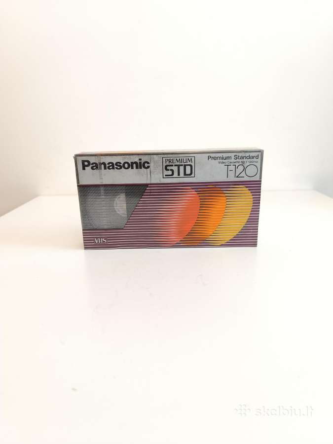 Panasonic Vhs kasetė P-std T-120 - nuotraukos Nr. 2