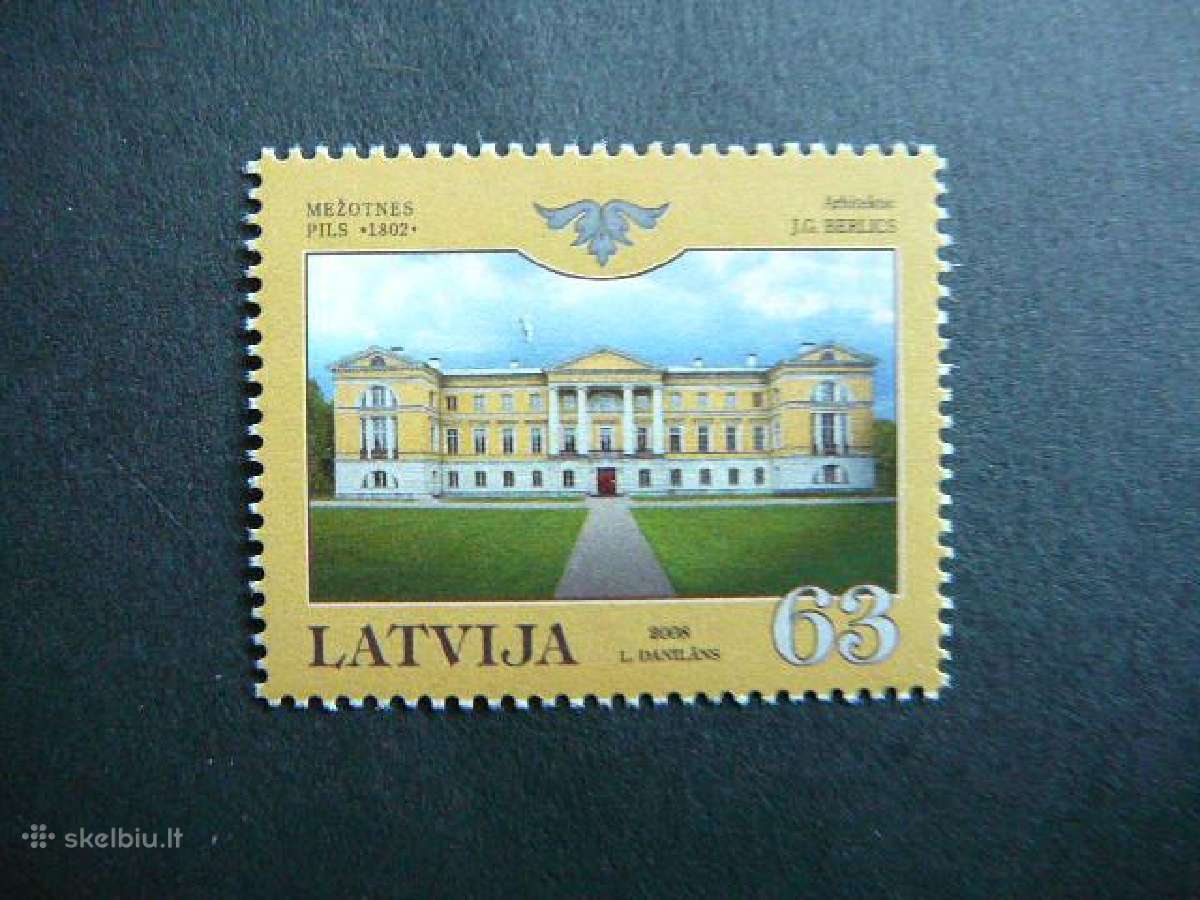 Pilis Latvija 2008 Mnh lv748