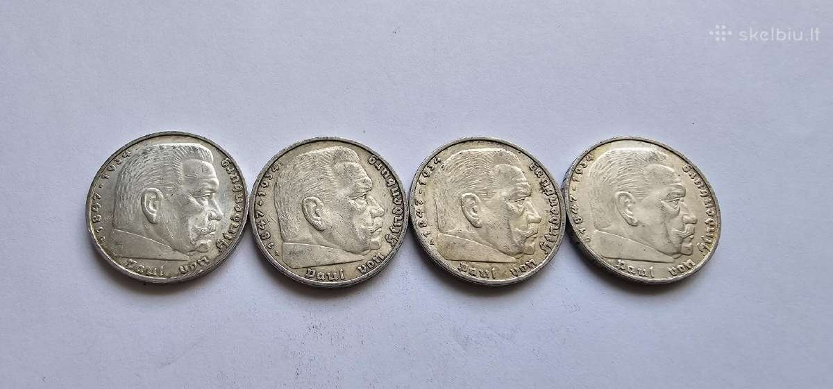 1935-1936 5 markes aunc-unc