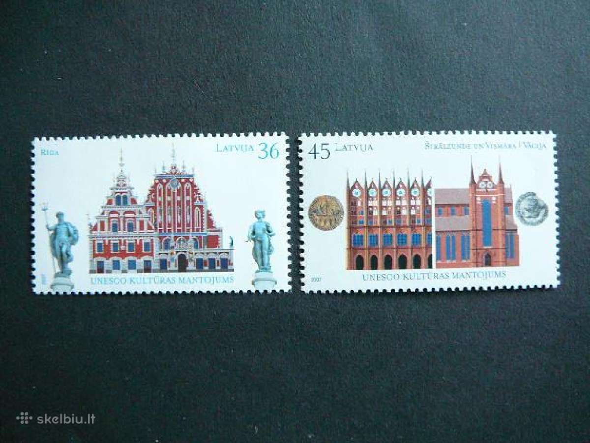 Architektura Latvija 2007 Mnh lv702
