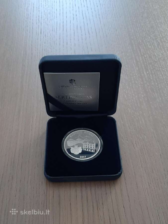 2017m. 20€ moneta Radvilų rūmams