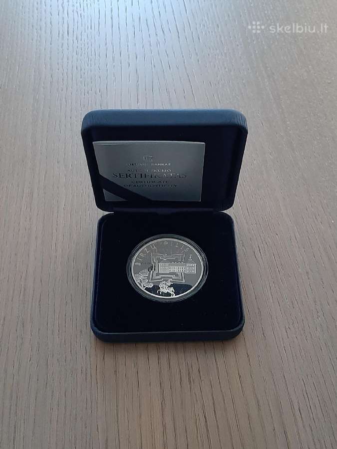 50 litų moneta „Biržų pilis“