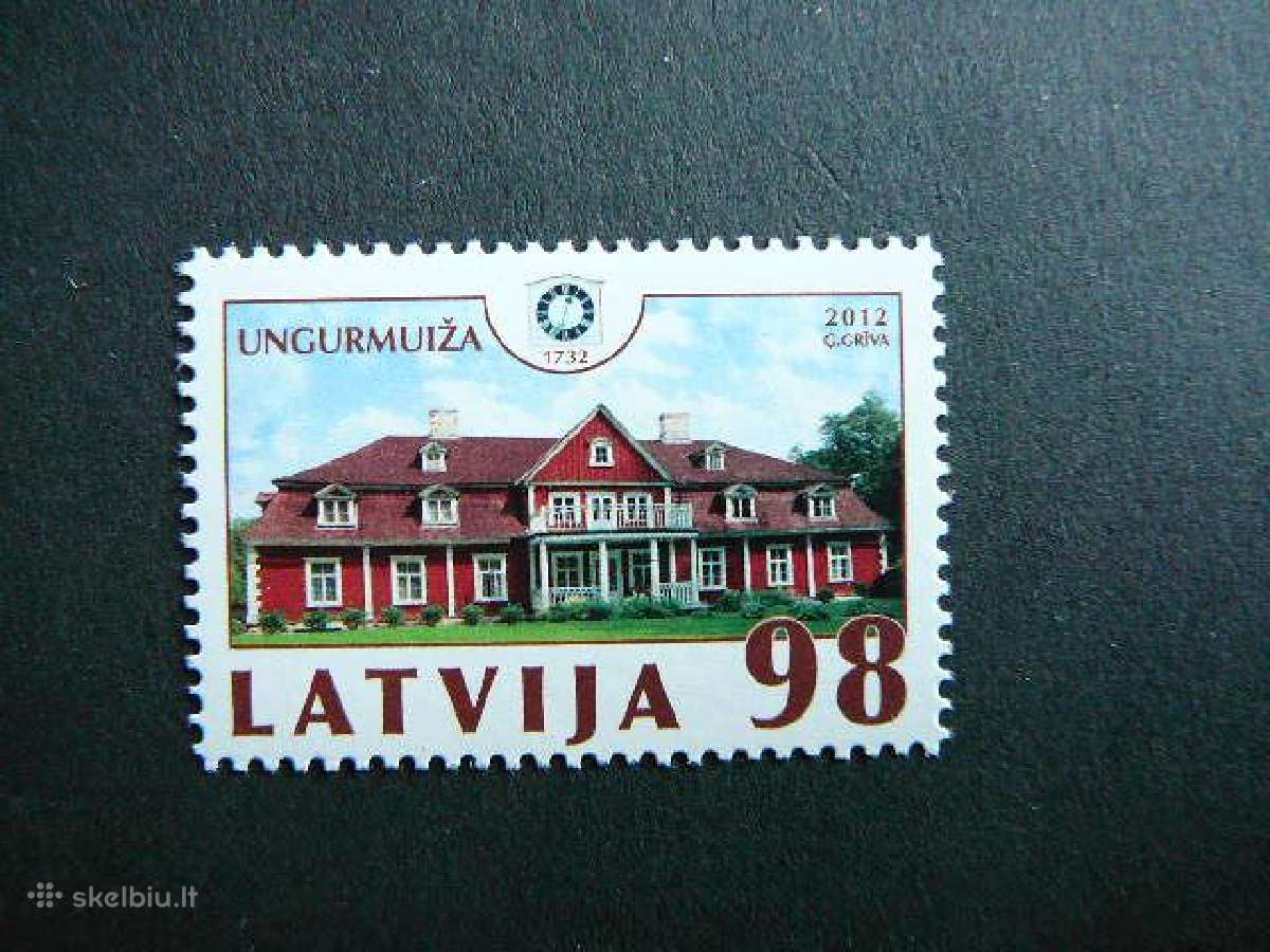 Architektura Latvija 2012 Mnh lv839