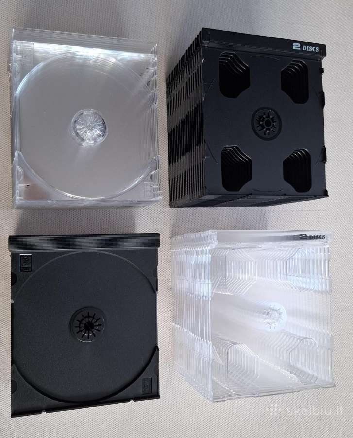CD dėžutės dėkliukai