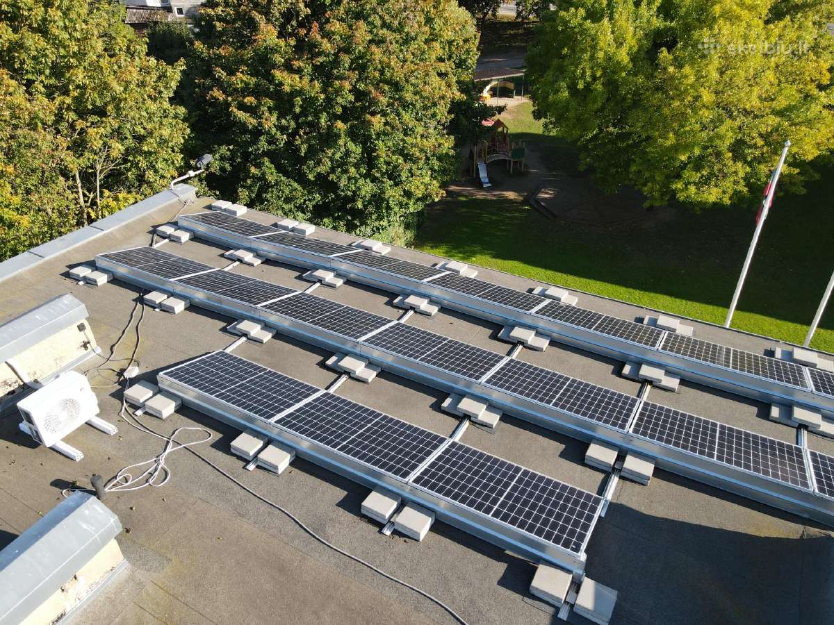 Saulės elektrinės 9.9kw 4500su PVM ir montavimu - nuotraukos Nr. 25