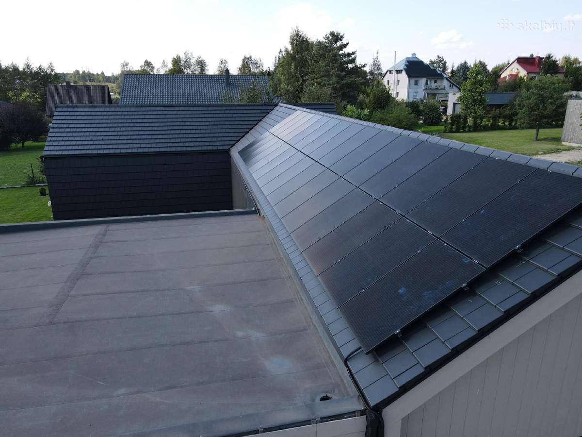 Saulės elektrinės 9.9kw 4500su PVM ir montavimu - nuotraukos Nr. 2