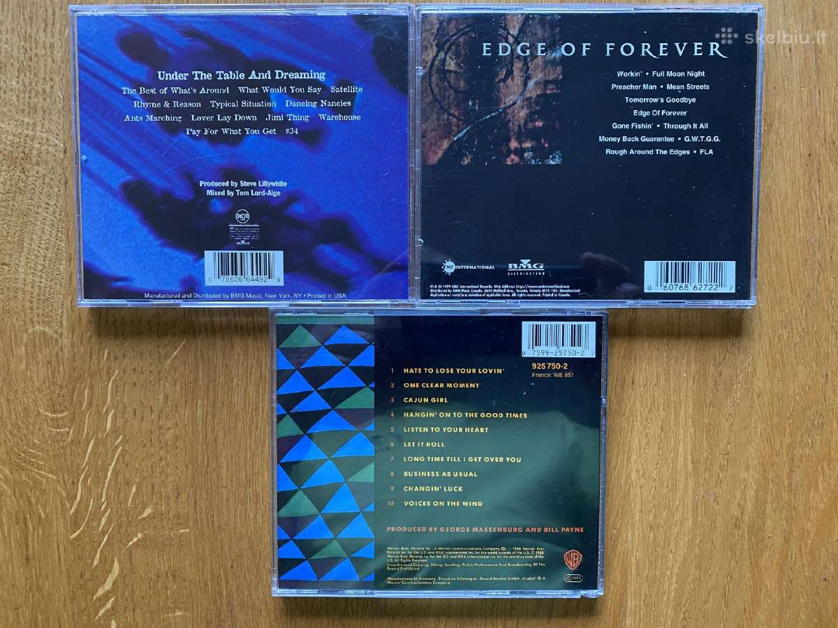 Originalūs amerikietiško roko grupių CD - nuotraukos Nr. 2