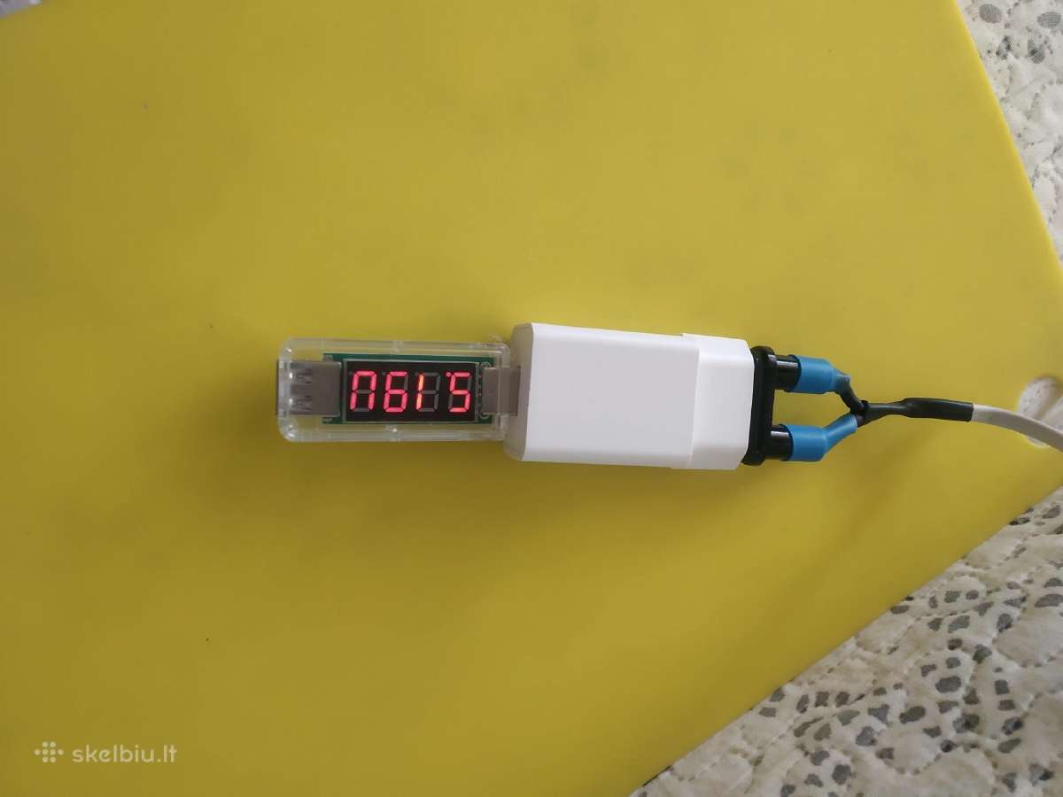 Usb voltmetras- ampermetras