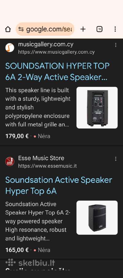 Aktyvių kolonėlių pora Soundsation hyper 6a - nuotraukos Nr. 10