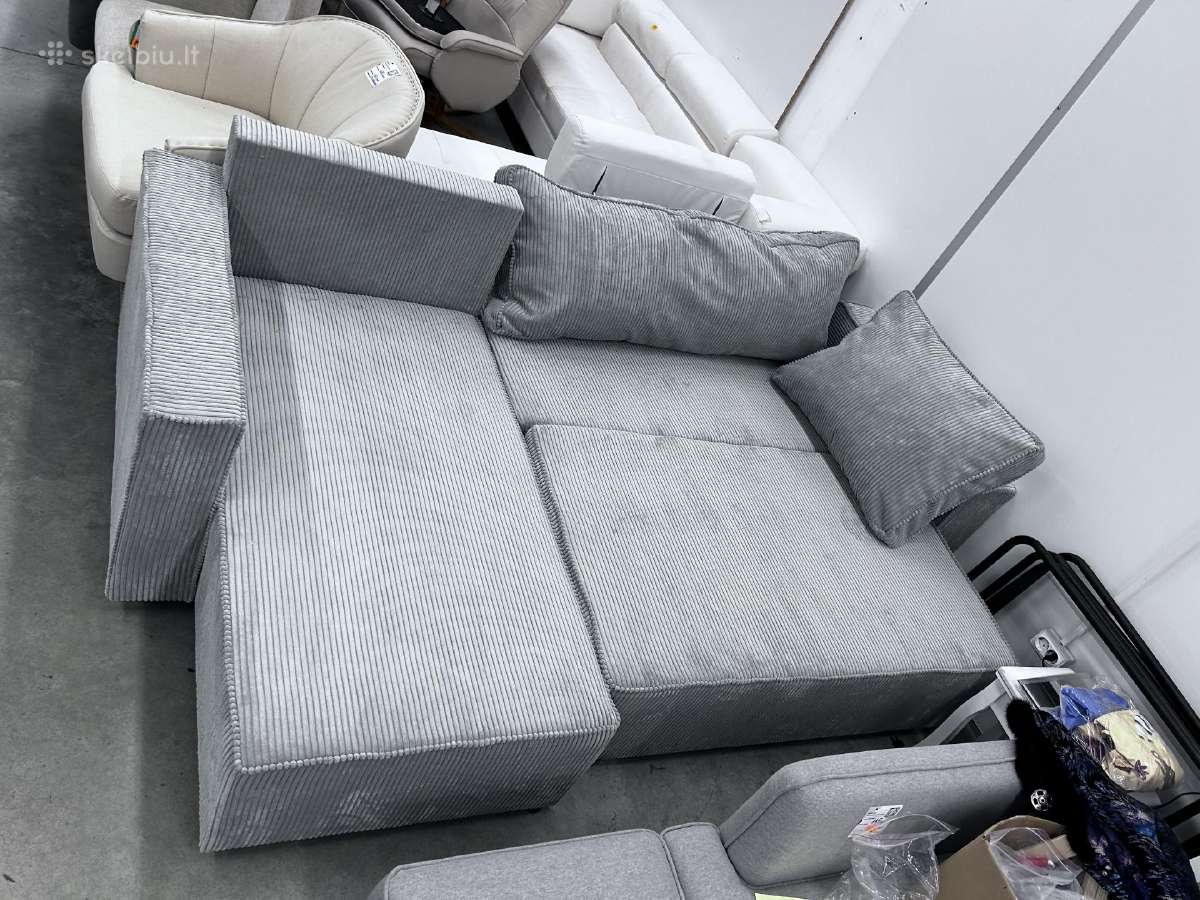 Naujas minkštas kampas su miegama dalim 350€ - nuotraukos Nr. 7