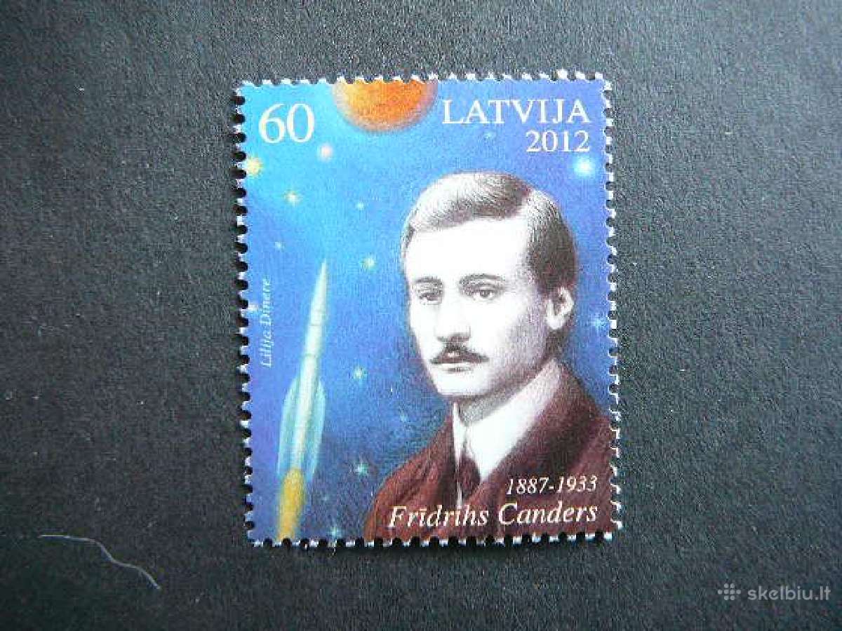 Kosmosas F.canderis Latvija 2012 Mnh lv840