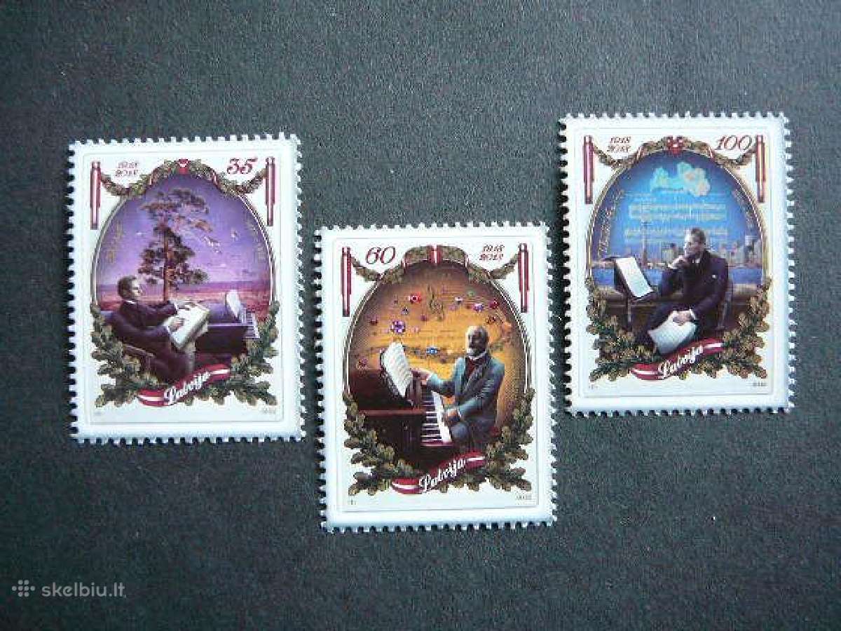 Muzika Šimtmetis Latvija 2012 Mnh lv848