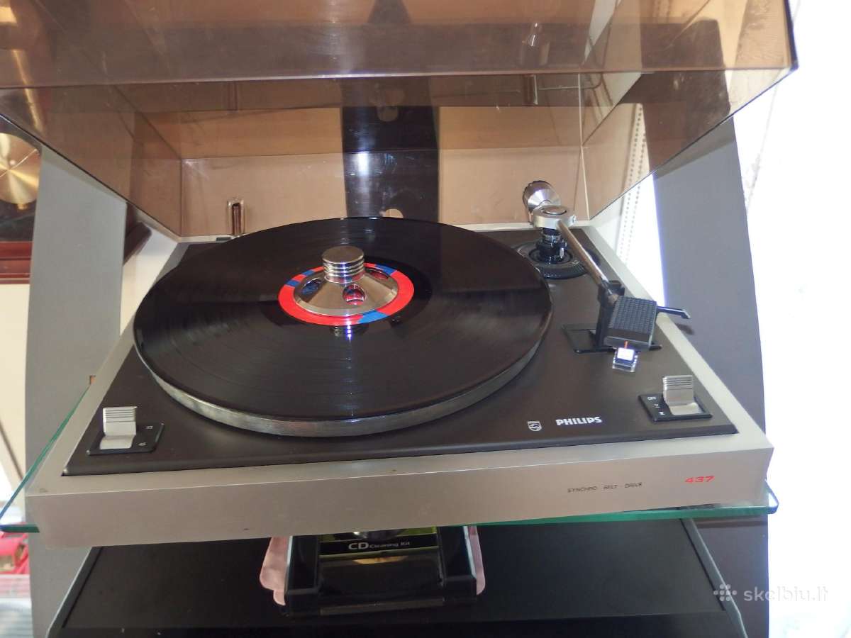 Philips 437 hi-fi vinilo leistuvas