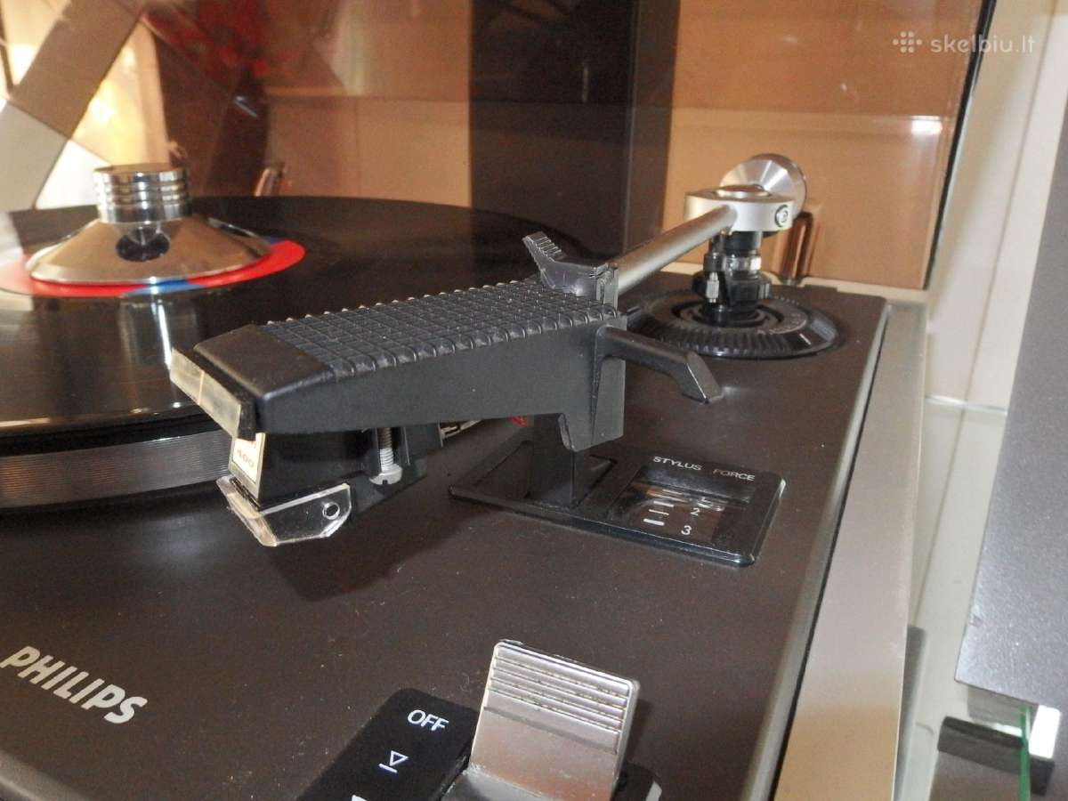 Philips 437 hi-fi vinilo leistuvas - nuotraukos Nr. 4