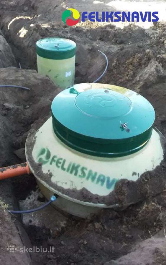Nuotekų Valymo Įrenginiai su montavimu nuo 1999€