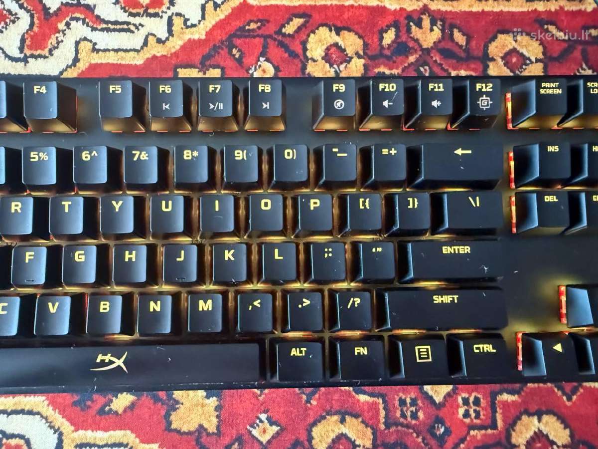 Kingston Hyperx Alloy Origins Red Switches - nuotraukos Nr. 2