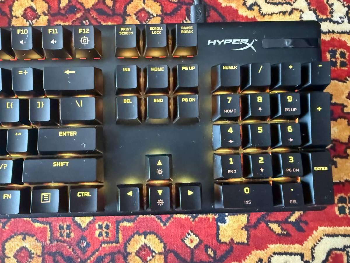 Kingston Hyperx Alloy Origins Red Switches - nuotraukos Nr. 3
