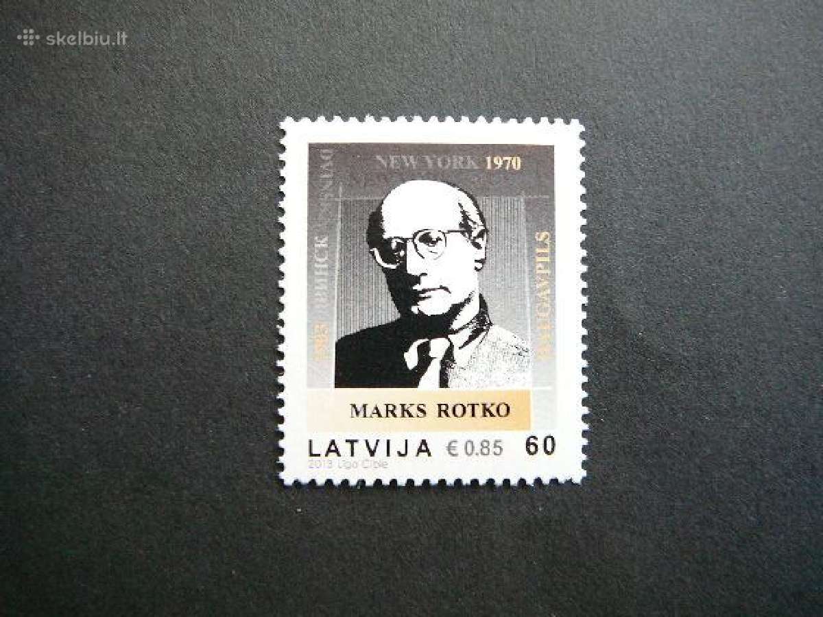 Latvija 2013 Markas Rotko Daile Mnh lv873