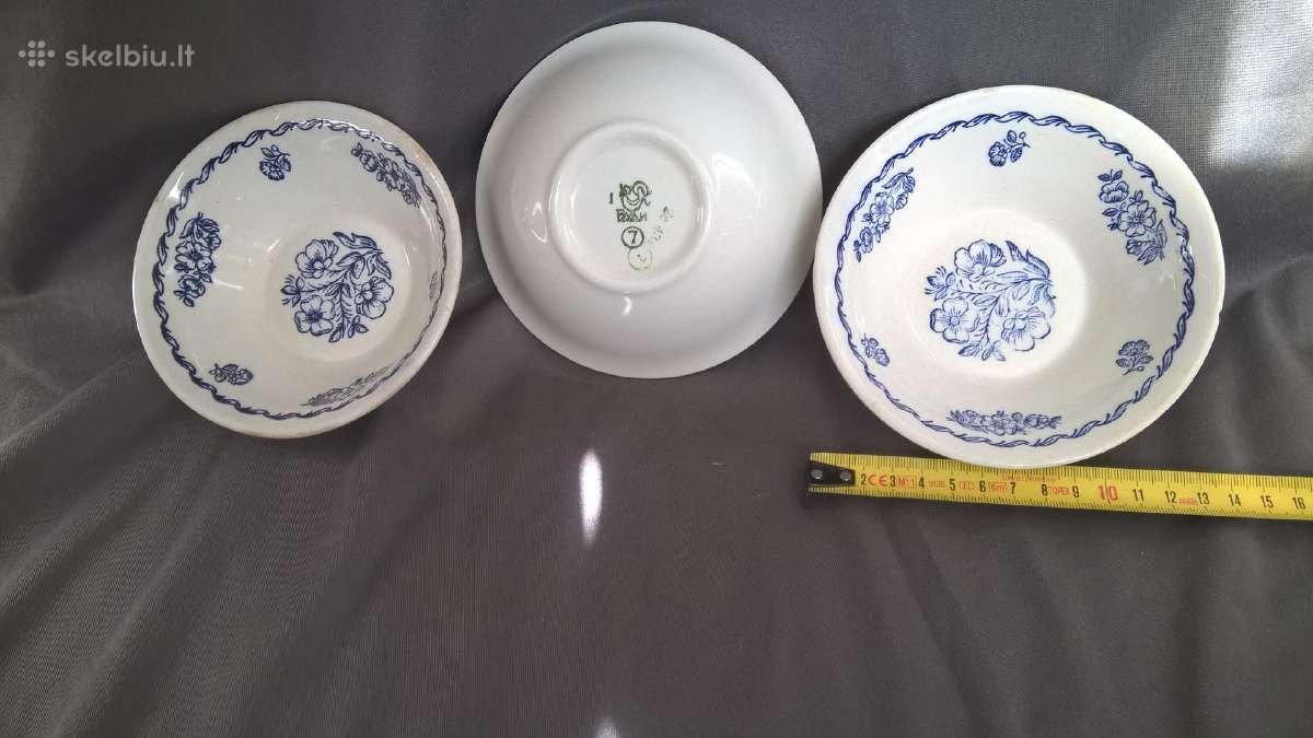 Senos salotinės 16 cm ir 14 cm Budy fabrikas - nuotraukos Nr. 6