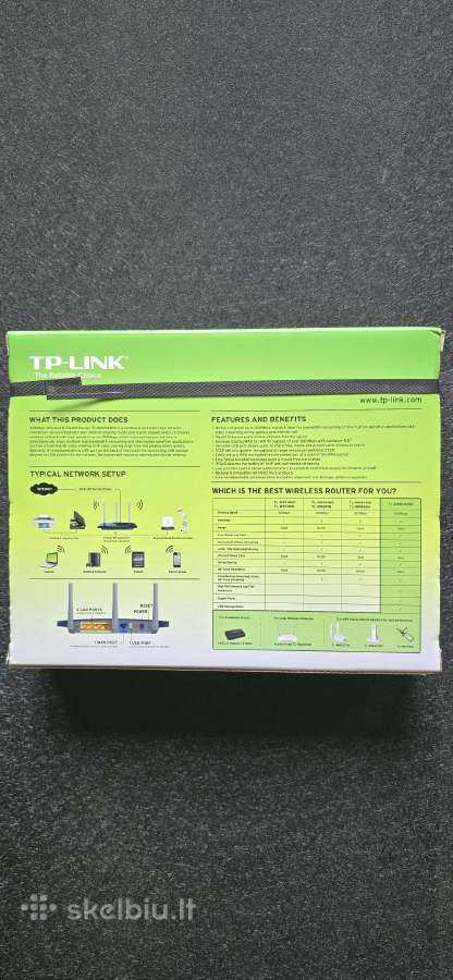 Tp-link maršrutizatorius routeris - nuotraukos Nr. 2