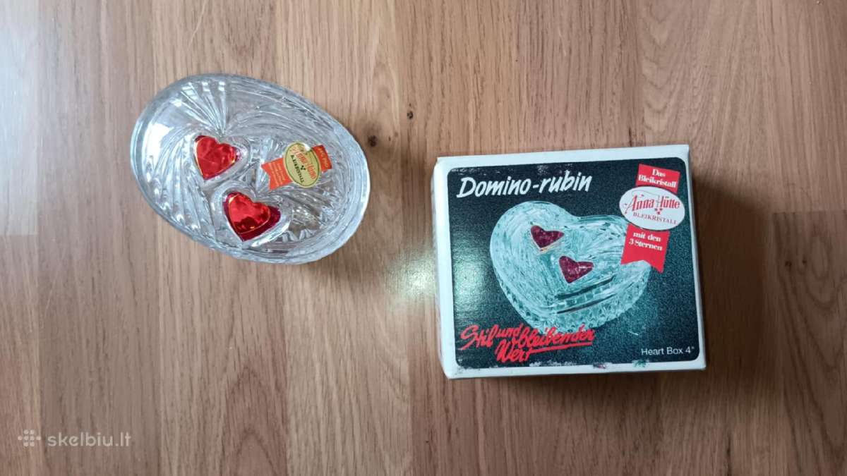 Naujas Krištolinis indas