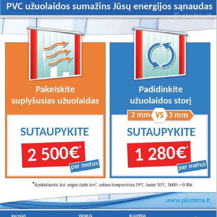 Pvc Juostų Užuodaidos Sandėliams, Angos Sandarinti - nuotraukos Nr. 4