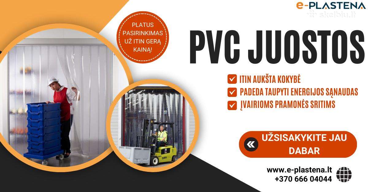 Pvc Juostų Užuodaidos Sandėliams, Angos Sandarinti - nuotraukos Nr. 2