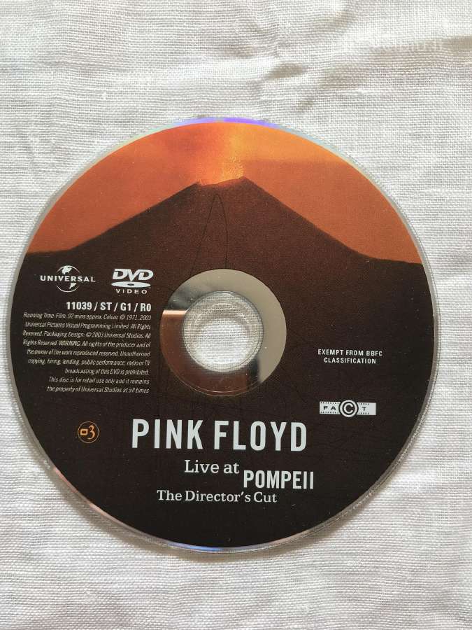 Dvd Pink Floyd muzika. - nuotraukos Nr. 8