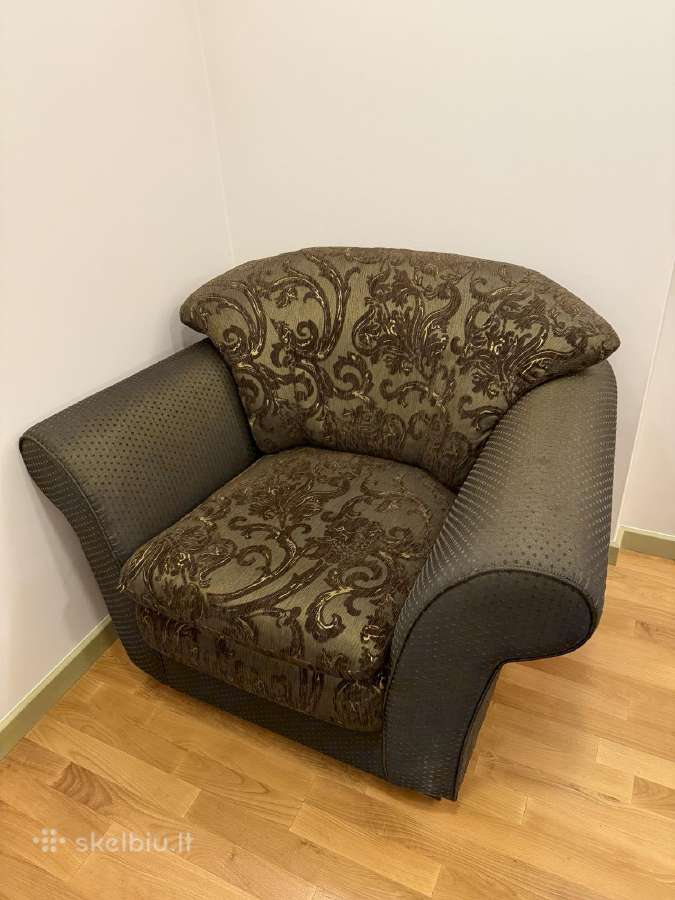 Sofa ir du foteliai - nuotraukos Nr. 4