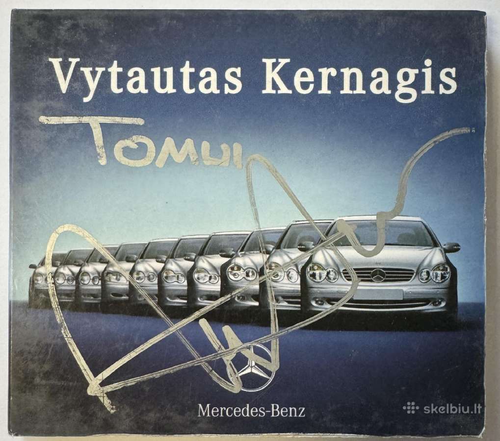 Vytauto Kernagio diskas su originaliu parašu ir kt