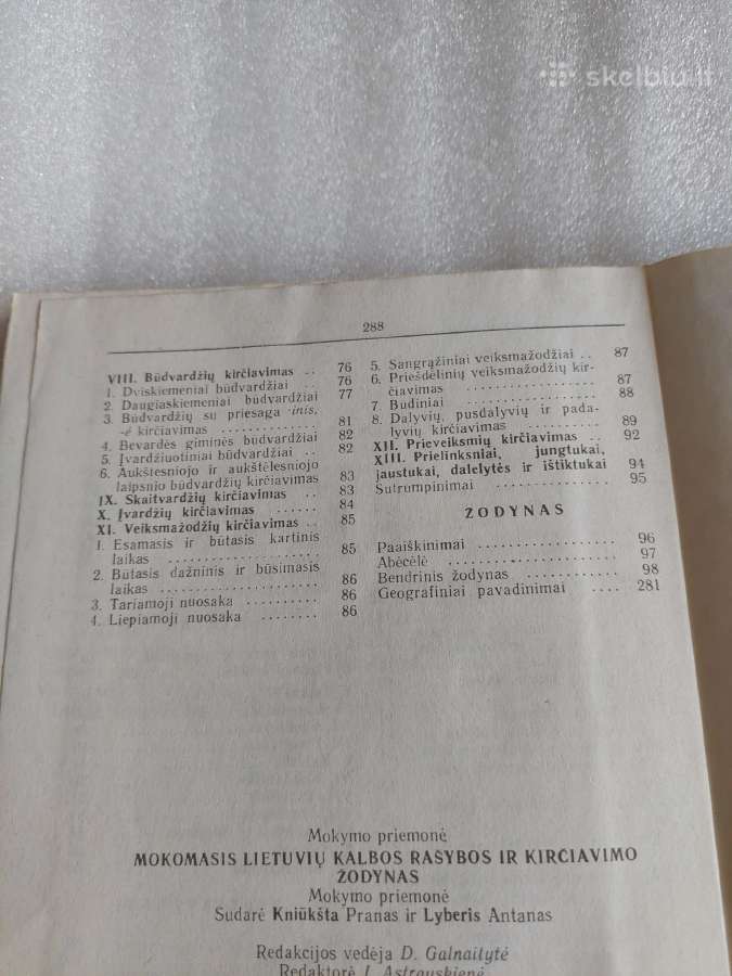 Mokomasis liet. k. rašybos ir kirčiavimo žodynas - nuotraukos Nr. 7