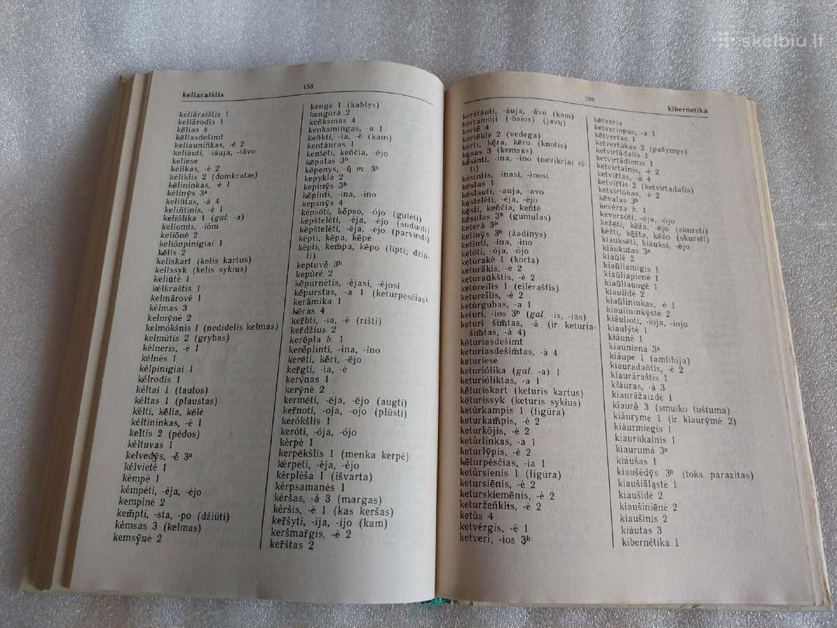 Mokomasis liet. k. rašybos ir kirčiavimo žodynas - nuotraukos Nr. 5
