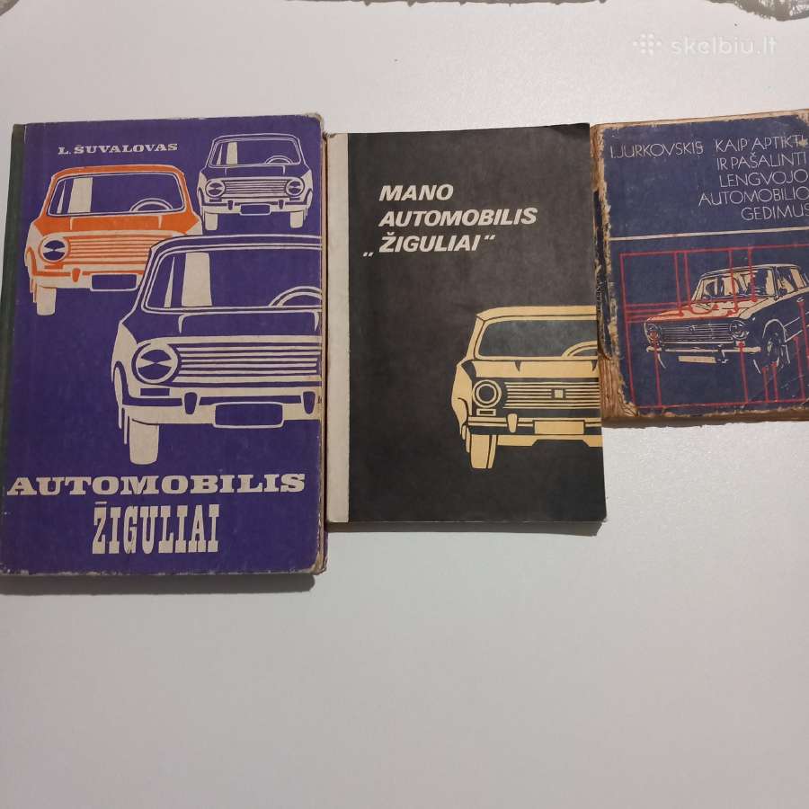 Automobilis Žiguliai ir kitos.