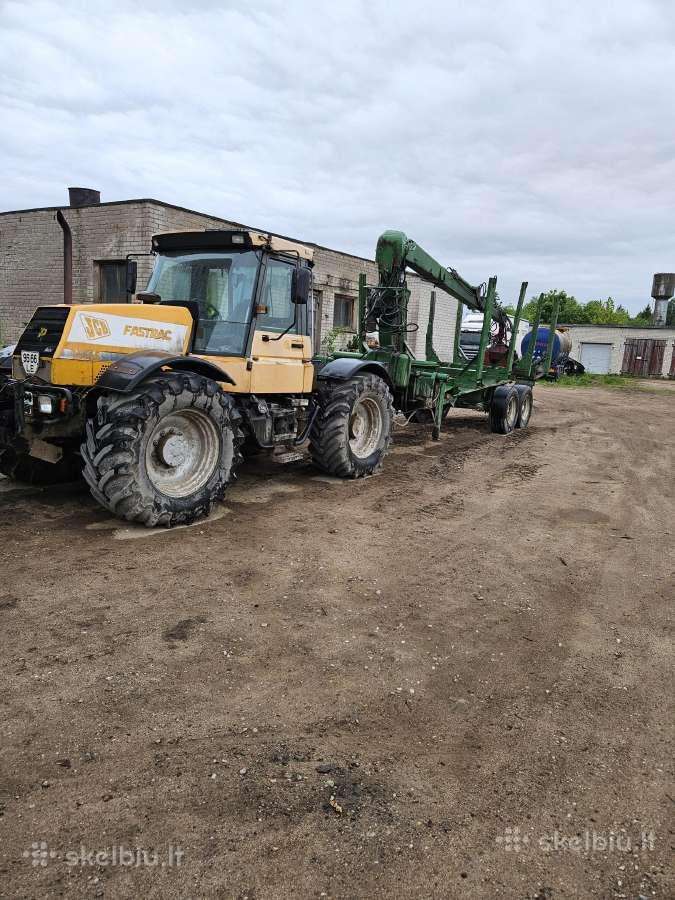 Parduodamas traktorius JCB Fastrac 155-65