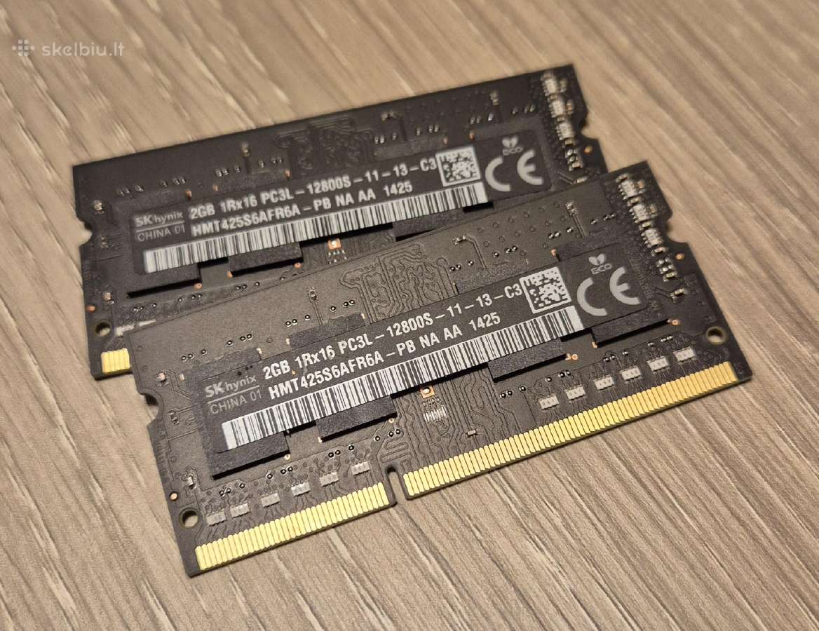 Ddr3 Sk hynix 2x2gb 1600mhz