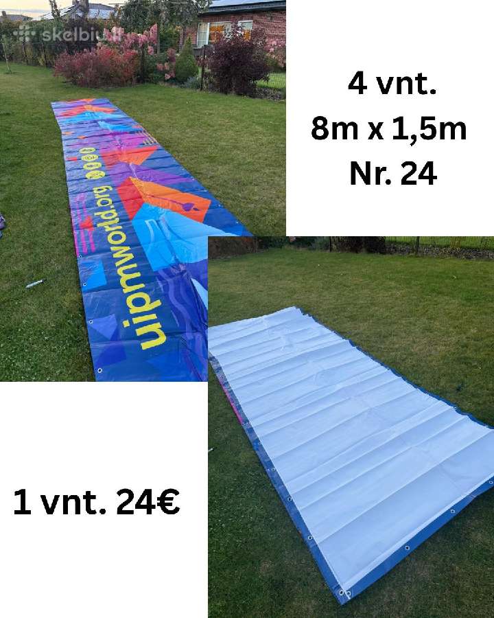 Naudoti tentai, brezentai - nuotraukos Nr. 5