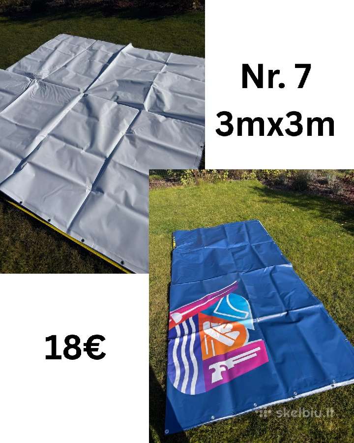 Naudoti tentai, brezentai - nuotraukos Nr. 11