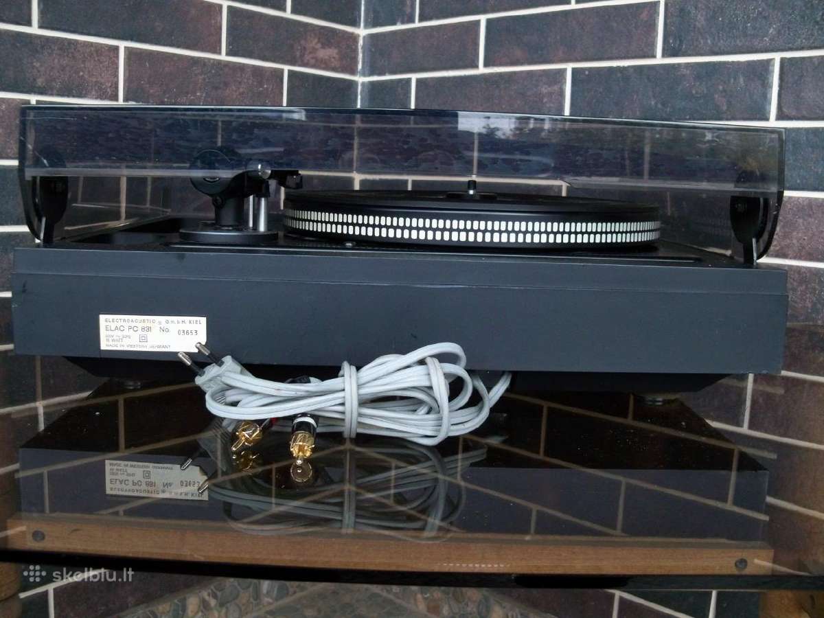 Luxman. Sony Ps-x4. Elac Pc 831. Nico P-47. - nuotraukos Nr. 27