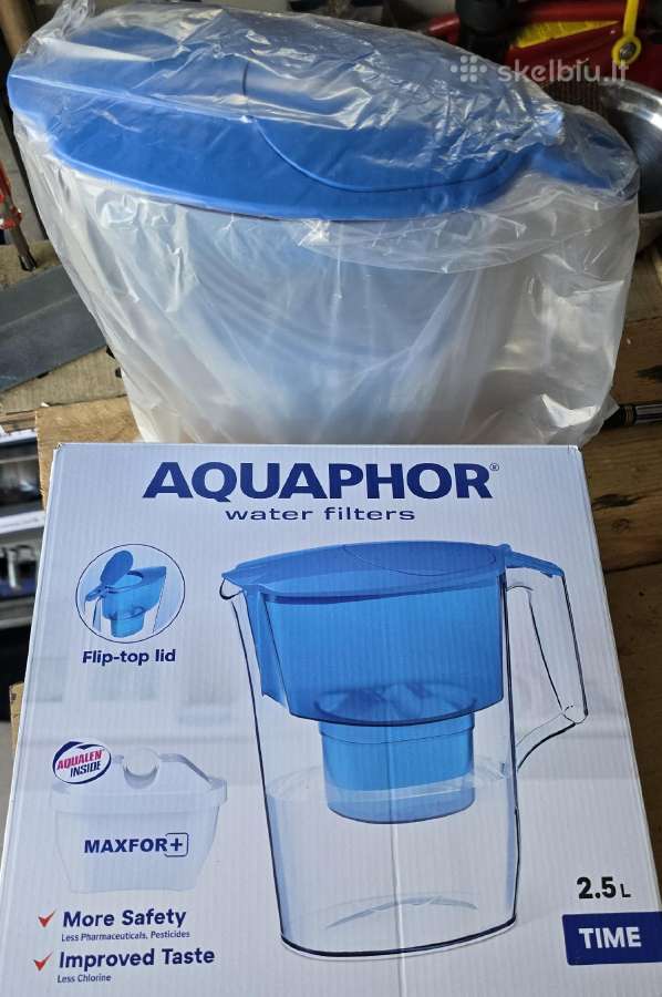 Vandens filtravimo indas Aquaphor, 2.5 l.