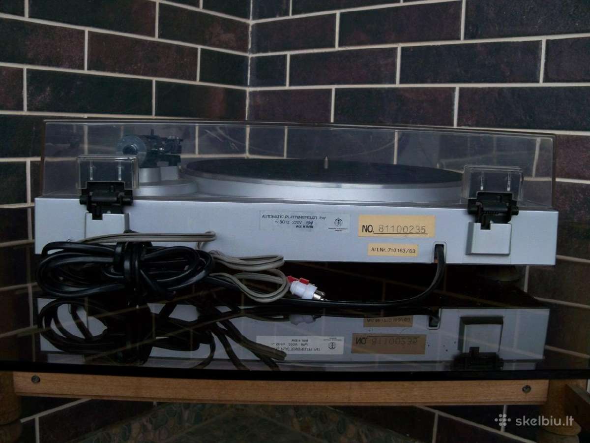 Luxman. Sony Ps-x4. Elac Pc 831. Nico P-47. - nuotraukos Nr. 34