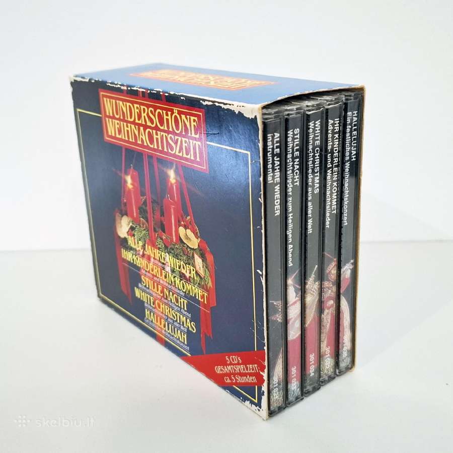 Wunderschone Weihnachtszeit (5 x CD box rinkinys) - nuotraukos Nr. 2