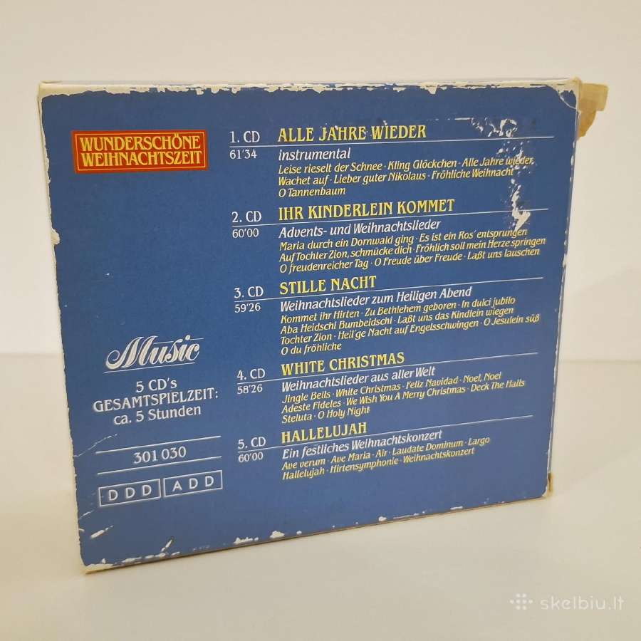 Wunderschone Weihnachtszeit (5 x CD box rinkinys) - nuotraukos Nr. 4
