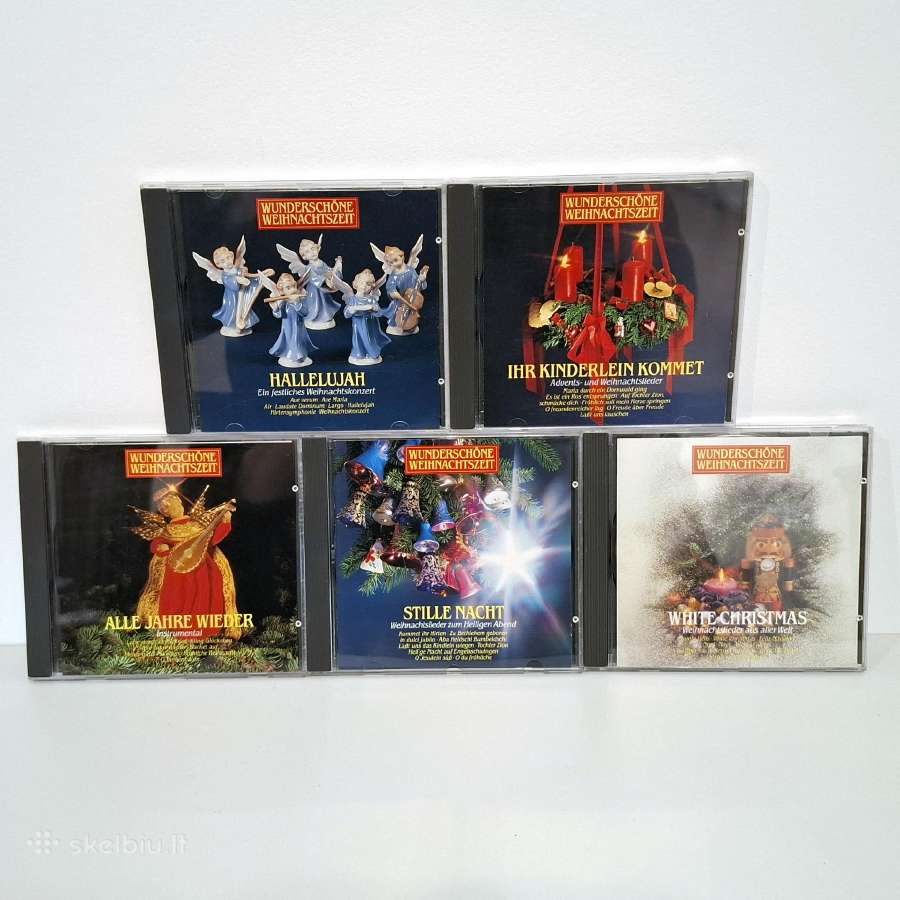 Wunderschone Weihnachtszeit (5 x CD box rinkinys)