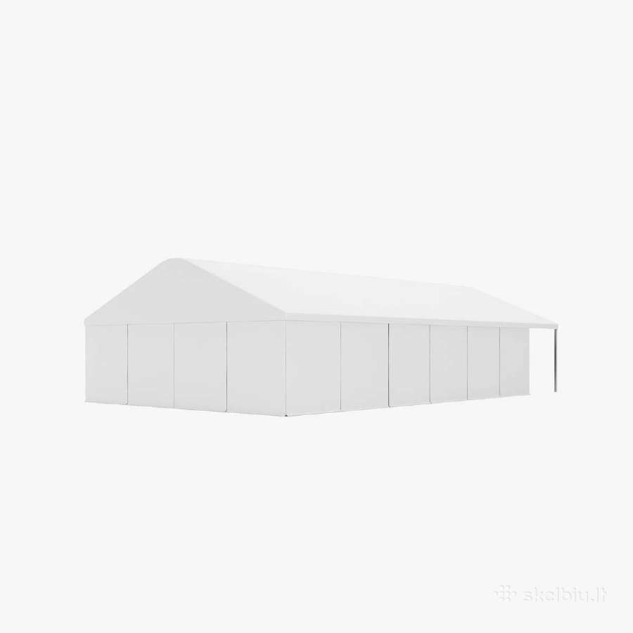 Modulinė palapinė skaidri arba balta 10x30 - nuotraukos Nr. 7